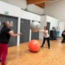 Gym douce sur ballon novembre 2024